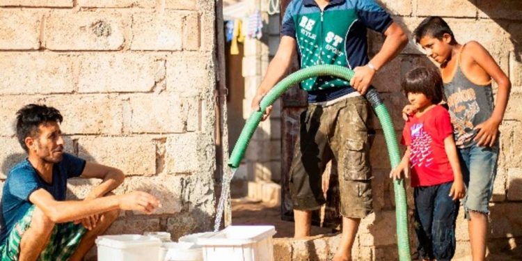 Tragic, the Kurdish Autonomous Administration Forces Cut Off Water from Hasaka During the Coronavirus Pandemic