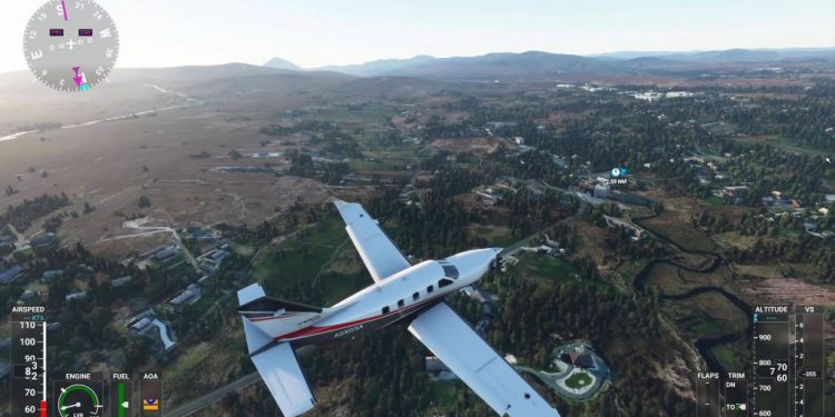 Benchmarking Microsoft Flight Simulator 2020