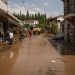 Flash floods on Greek Island
