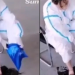 Viral Video of Medical Officers Open PPE, When Squeezed Sweat Floods to the Floor