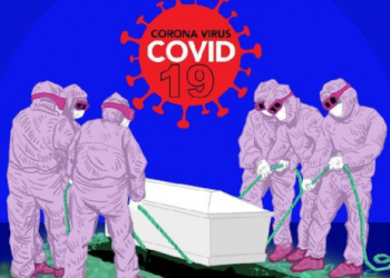 Crazy! A Batam Resident Smears the Saliva of COVID-19 Death Body to His Face