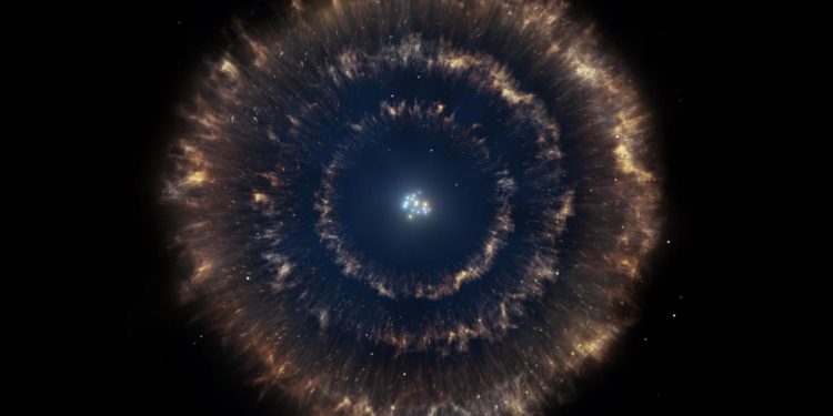 Traces of ancient supernova in the sea have been found in the land for millions of years