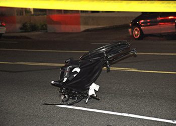 Truck fatally strikes man in wheelchair