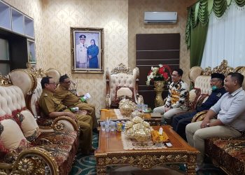 Riau Information Commission Visits to the Communication and Informatics Office of Indragiri Hilir Encoding