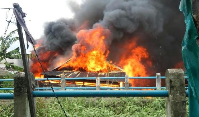 Dozens of Houses in Tembilahan Burned, Losses Reached 1.8 Billion IDR