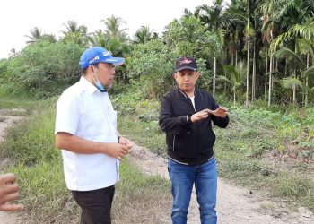 Riau Public Works and Council Review Road Maintenance Plan in Indragiri Hilir