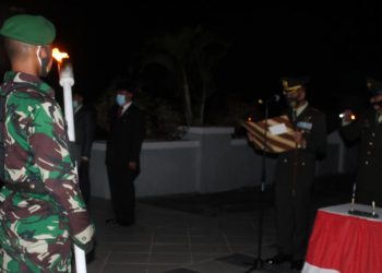 Meditation Suci Welcoming of The Republic of Indonesia 75th Anniversary in Indragiri Hilir