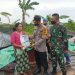Several Houses Damaged Due to Strong Winds, the Chief of the Resort Police and the Commander of the Indragiri Hilir Military District Command Hand Over Aid