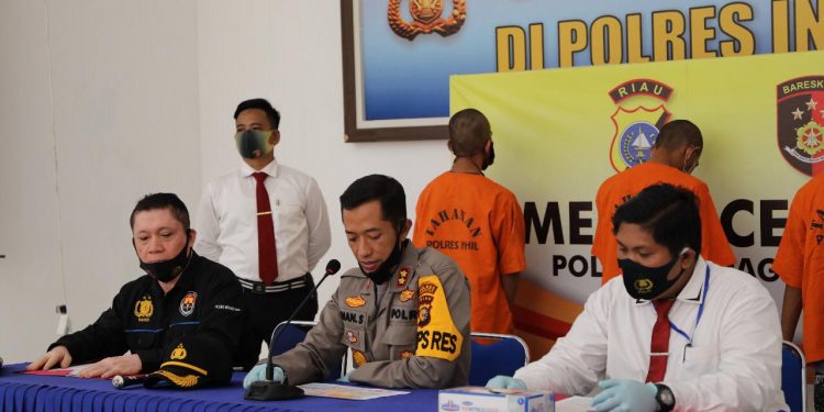 Secure 5 suspects, Indragiri Hilir Police Successfully Uncover 2 Cases of Sprinkling Hard Water in Tembilahan