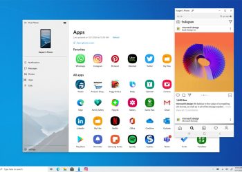 Your Samsung phone Apps can run in Windows 10