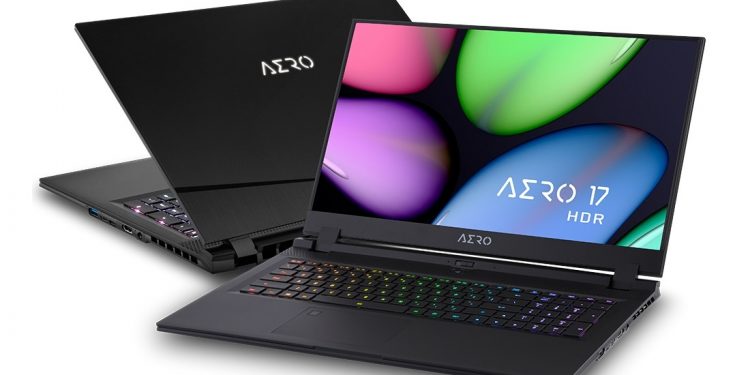 Content Creation Machine Gigabyte Aero 17 HDR