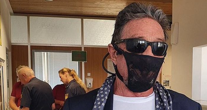 Police Arrest US billionaire for wearing ‘underwear’ mask