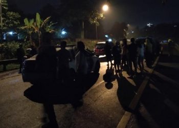 Go holiday to the Puncak Bogor, car drivers feel regret