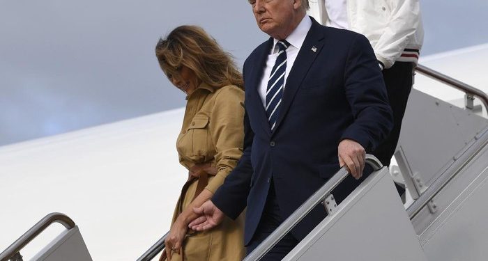 Melania refused to hold Trump’s hand again! What’s up?