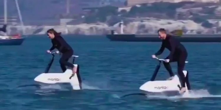 Not Ducks, Manta5 Releases the World’s First Electric Water Bike
