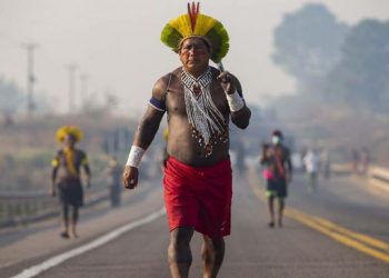 The Government Has Never Provided Assistance Regarding Corona, Amazon Native Tribe Takes Action to Block Roads