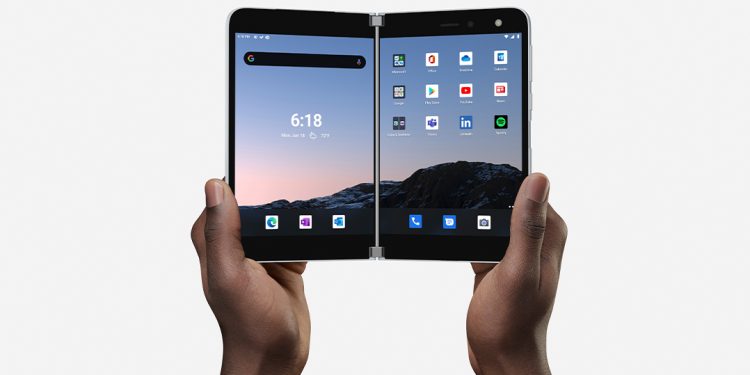 This is the Surface Duo