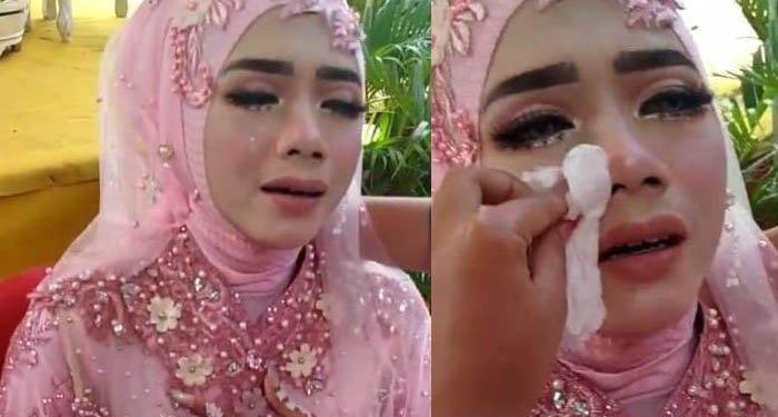 The Viral Cries of the Bride at the Wedding Because Mother Cannot Come