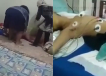 Receiving Violent Actions from Social Service Officers, This Boy Has Seizures