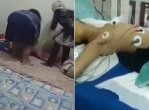 Receiving Violent Actions from Social Service Officers, This Boy Has Seizures