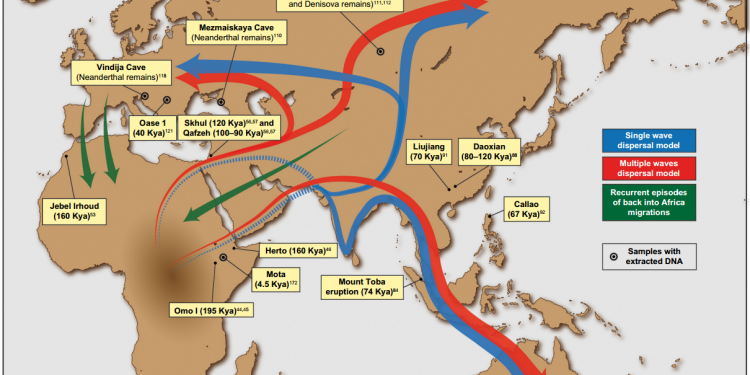 People of 40,000 years old are the largest list in East Asia