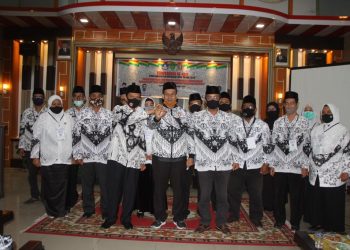 Faturahman was Elected as Chairman of the Teachers Association of the Republic of Indonesia (PGRI) in Indragiri Hilir