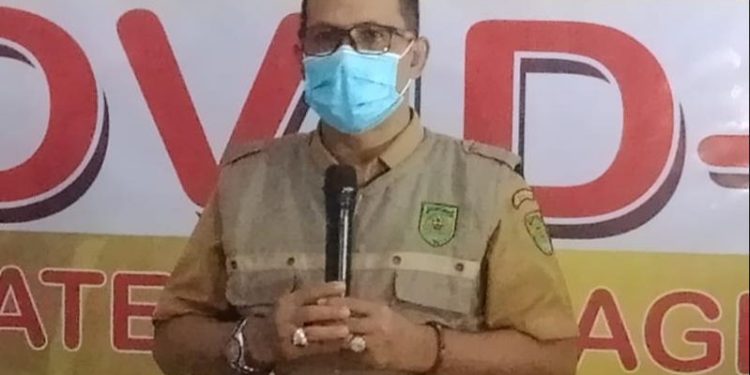 The Task Force of Covid-19 in Indragiri Hilir Regency Released the Latest Data Regarding the Covid-19 Cases