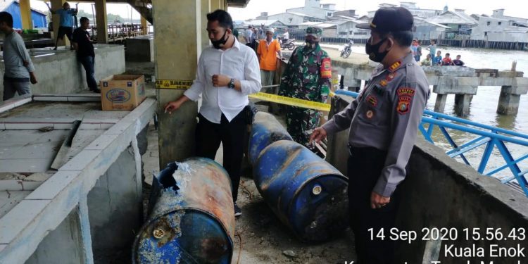 A Plastic Drum Exploded at the Floating Pier, 3 Residents of Tanah Merah Got Injured