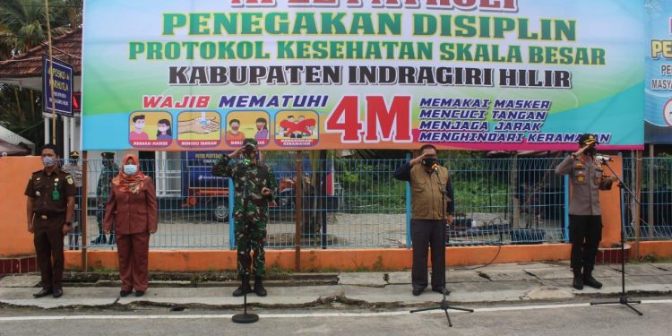 Implementing Discipline Enforcement, the Sekdakab of Indragiri Hilir Leads Large-scale Patrols