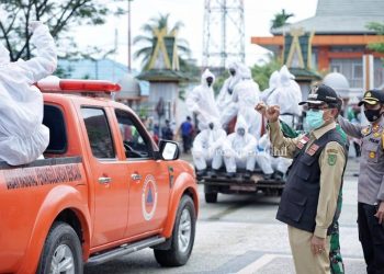 The Regent of Indragiri Hilir Launched the COVID-19 Preventive Services Task Force team