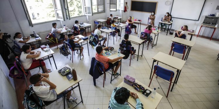 After Six Month Closure, the Government of  Italy Reopen Most of Its Schools