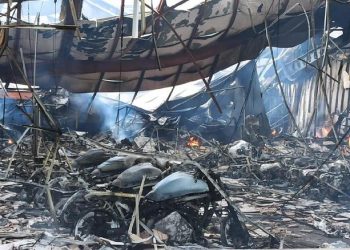 Kawasaki Dealer In Spain Burns Down, New Motorcycles Remain Frames