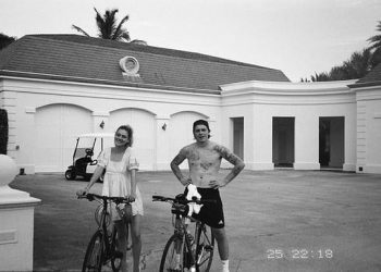 Brooklyn Beckham Went Shirtless During a Romantic Bike Ride With His Wife-to-be