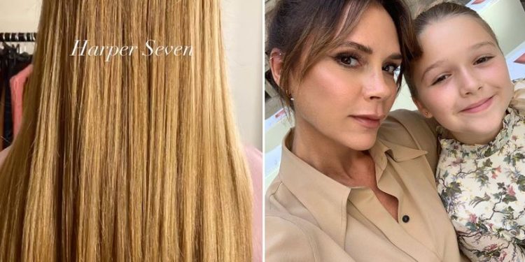 Victoria Beckham Took Her Daughter to a Posh London Salon Only to Get a Haircut Worth Hundreds of Pounds