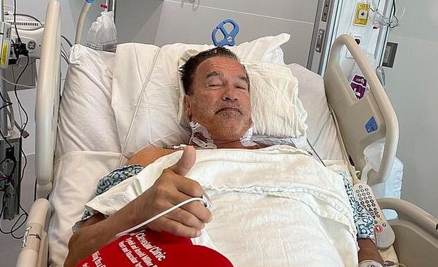 Through a Photo in Hospital, Arnold Schwarzenegger Announces that He Has Undergone a Second Heart Operation