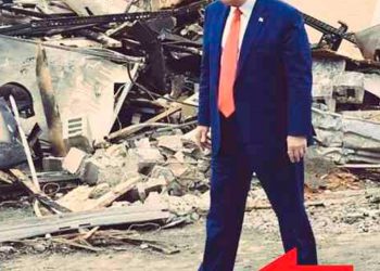 Donald Trump Went Public in 10-centimeter Heels and was Ridiculed