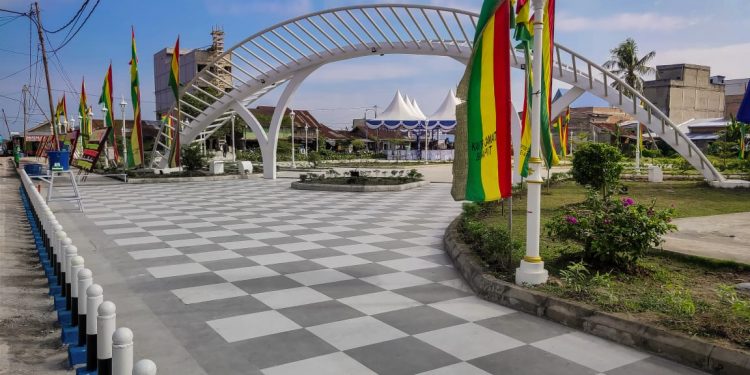 Syarifah Sembilan is Immortalized as the Name of the Green Open Space Park on the Apit
