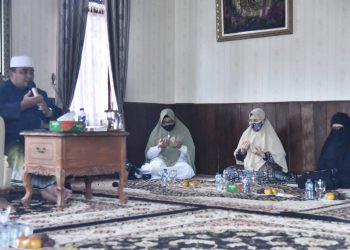 Following the Health Protocol, TP PKK Inhil Holds Routine Recitation