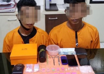 Having 219 of Ecstasy, Two Men in Tembilahan Was Arrested