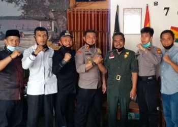 Kari Amsah Ritonga Visit to Laskar Melayu Riau of Indragiri Hilir