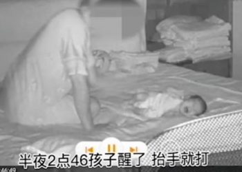 Tragic, a Cruel Nanny was Caught on Camera While Abusing a Six-Day-Old Baby Boy
