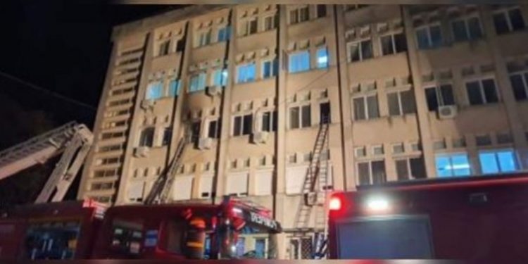 A Fire at a Hospital Treating COVID-19 Patients in Romania has Killed at Least 10 People