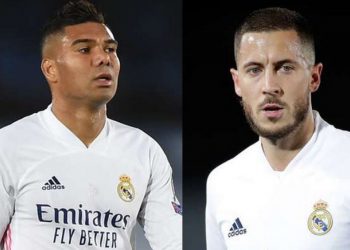 Eden Hazard and Casemiro Confirmed Positive for Covid-19