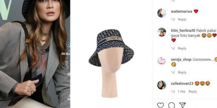 A Fashion Instagram Account Revealed the Price of Luna Maya’s Hat of IDR 18 Million