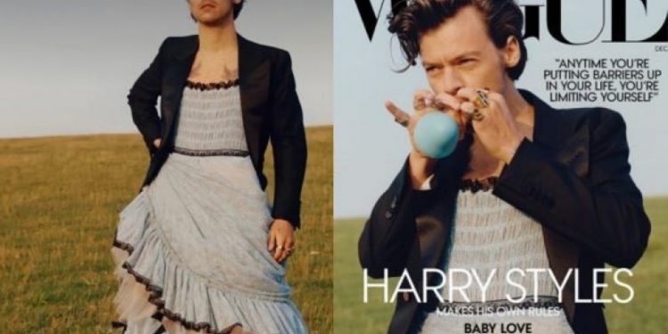 Harry Styles Becomes the First Person that Appear on the Front Page of Vogue Magazine