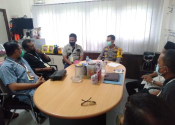 Asking For Directions, Street Vendors Association Visits the Kapolres of Indragiri Hilir