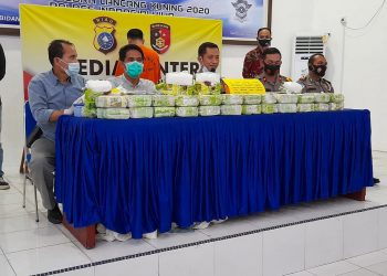 The Police of Indragiri Hilir Successfully Arrested the Narcotics Perpetrators with 5 Kilograms of Sabu
