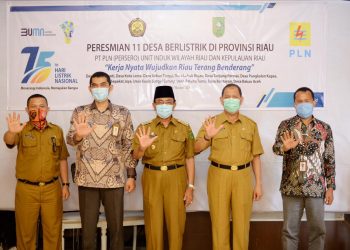 5 Villages in Indragiri Hilir Regency Have Electricity