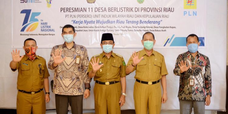 5 Villages in Indragiri Hilir Regency Have Electricity