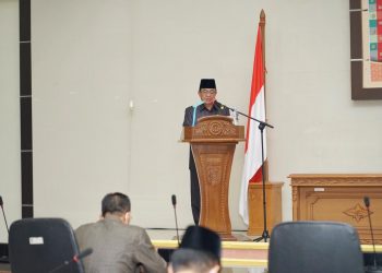 In the 18th Plenary, The Government of Indragiri Hilir and Regional People’s Representative Council Discuss Pure Budget 2021 and Draft Local Regulation on Animals and Violence